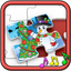 Kids Christmas Jigsaw Puzzle Shapes - educational game for preschool children 3+ icon