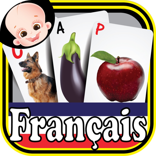 Preschooler Kids French ABC Alphabets & Numbers Flash Cards app icon