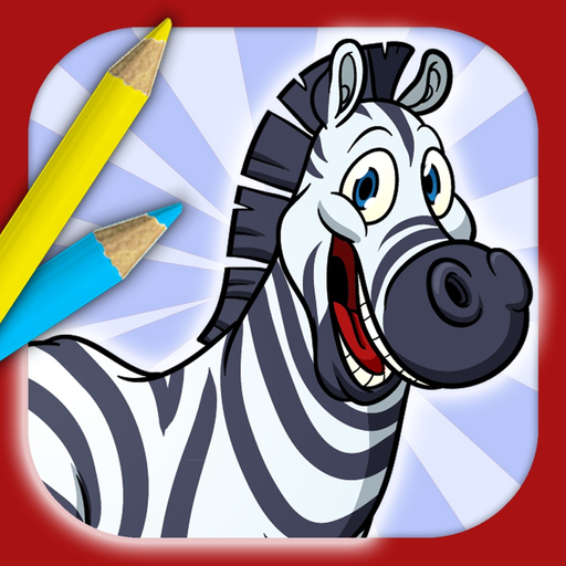 Animal Zoo Coloring Book app icon