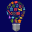 Science facts collection icon