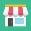 Shopping. Share grocery lists icon