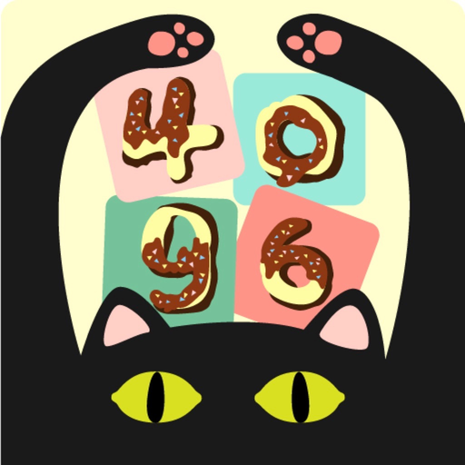 Cute Cat 2048 -  terris style app icon