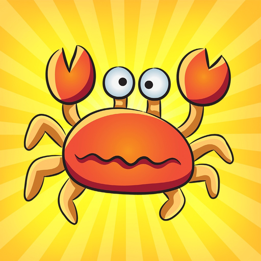 Crab King Fishing - Sea Animals Game for Kids app icon