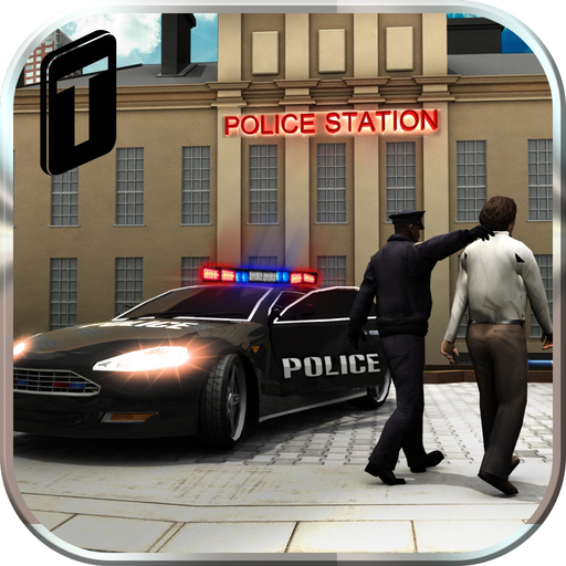 Crime Town Police Car Driver app icon