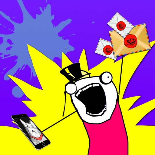 Memes to share app icon