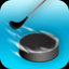 Fancy ice hockey icon