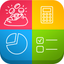 My budget : Personal spendings and revenue manager, currency exchange and notes with reminders icon
