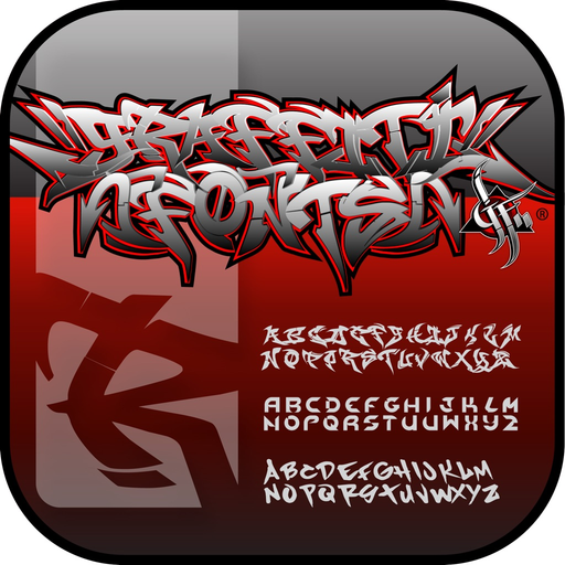 Graffiti Fonts 1.8 app icon