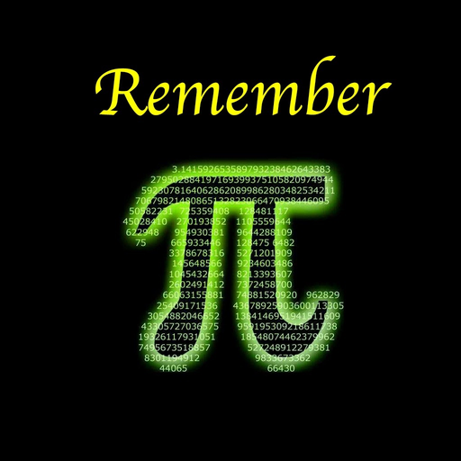 Remember 3.1415 app icon