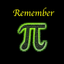 Remember 3.1415 icon