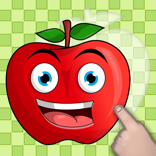 Easy jigsaw puzzle games for toddlers and babies app icon