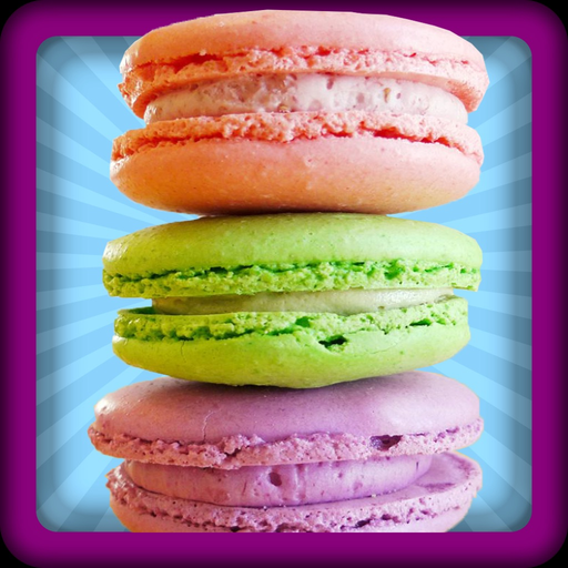 Macaron Cookies Maker - A kitchen tasty biscuit cooking & baking game app icon