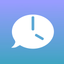 SMSClerk: Send your text later icon