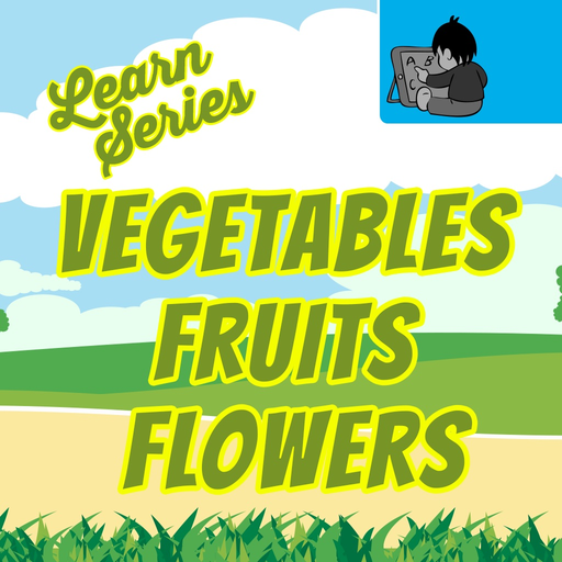 Learn Vegetable,Fruit & Flower app icon