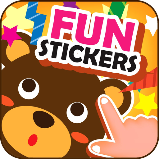 Cute Cartoon Sticker Photo Girl Frame app icon