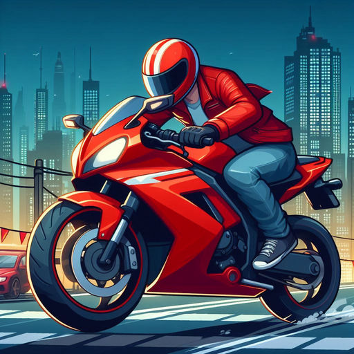 Motorbike Driving Simulator 3D app icon