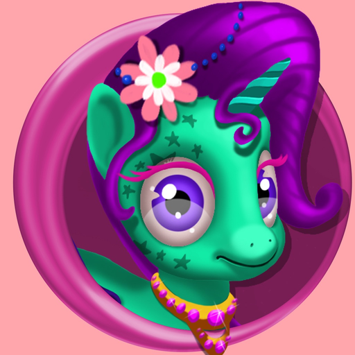 Pony & unicorn dressup game - dress up free app icon