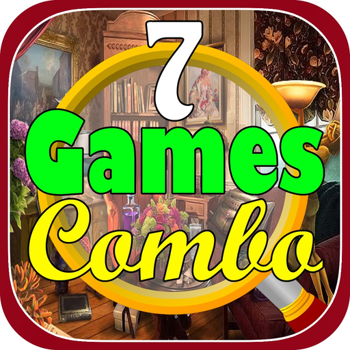 Hidden Objects 7 Games Combo app icon