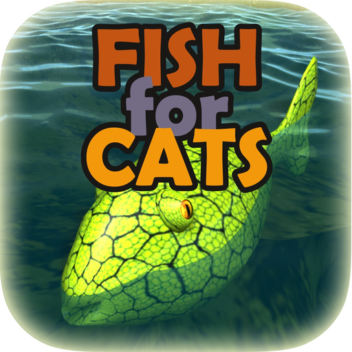 Fish for Cats: 3D fishing game for cats app icon