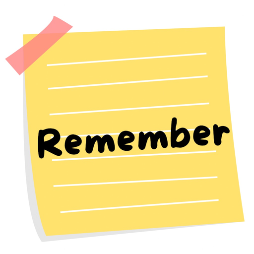 Remember: Stickies Widget app icon