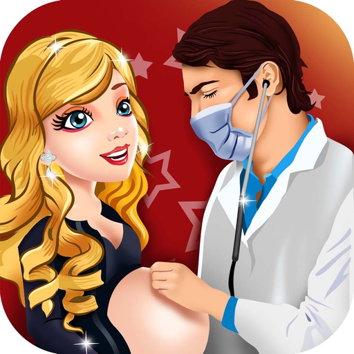 Celebrity Mommy's Hospital Pregnancy Adventure - new born baby doctor & spa care salon games for boys, girls & kids app icon