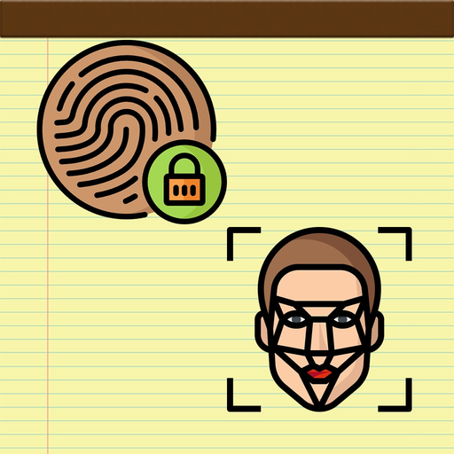 Biometric Notes app icon