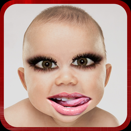 Funny Face Maker - Create Funny Images & Enjoy sharing with your friends !! app icon