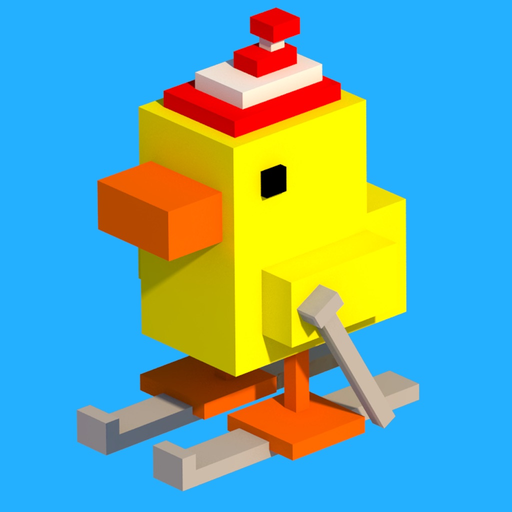 Snowy Roads - Endless Arcade Hopper app icon