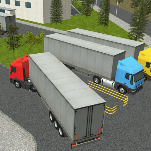 Semi Driver Trailer Parking 3D app icon