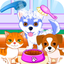 Puppy games & kitty game salon icon