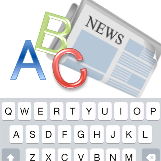 News Typing app icon