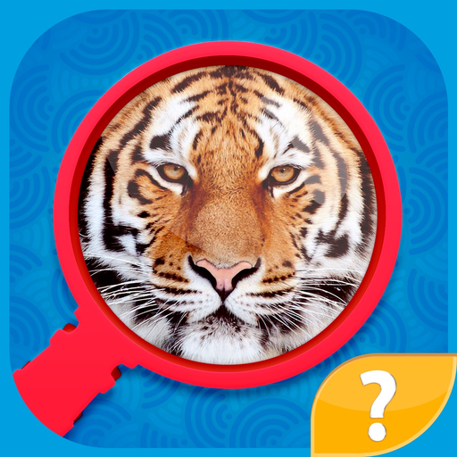 Zoom Pics - close up zoomed images and guess words trivia quiz game app icon