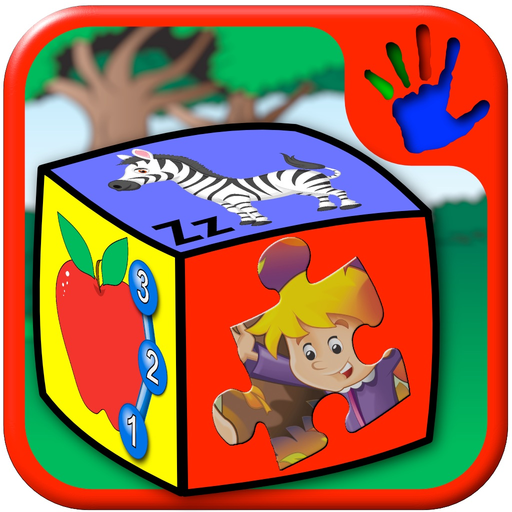 Preschool ABC Number and Letter Puzzle Game app icon