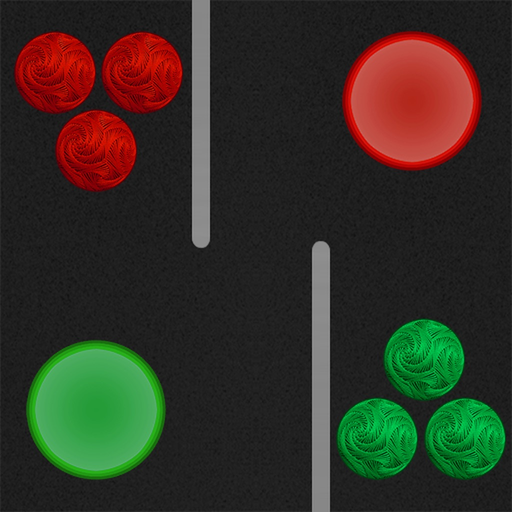 Colored balls and holes app icon