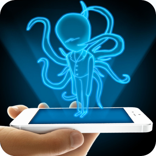 Hologram Slender 3D Simulator app icon