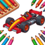 Cars Coloring Game Book icon