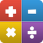 Math learning game for preschool kids : Educational game to learn addition, subtraction, division and multiplication in HD and FREE icon