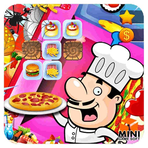 Chef Match 3 Sons - Hamburger Pizza Cake Sushi app icon