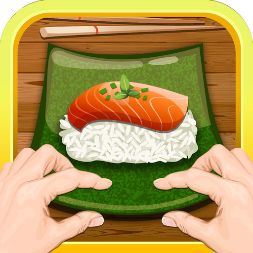 Sushi Food Maker Dash - lunch food making & mama make cooking games for girls, boys, kids app icon