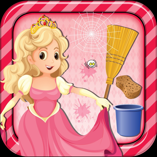 Princess Room Cleanup - Cleaning & decoration game app icon