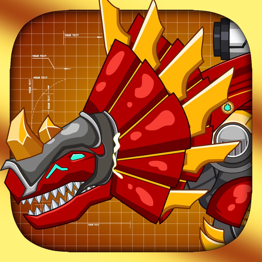 Steel Dino Toy : Triceratops app icon