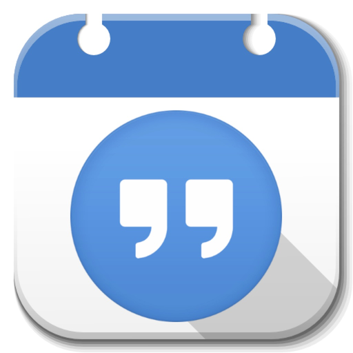 Entry for Google Meet & Zoom app icon